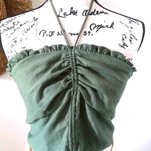 🌻Anthropologie Maeve crop top